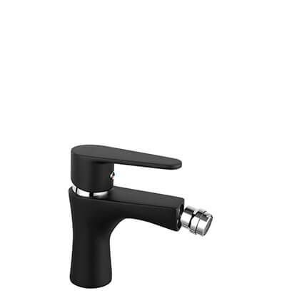 Algeo Black - Standing bidet mixer