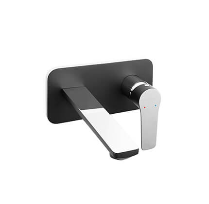 Adore Black/Chrome - built-in washbasin mixer
