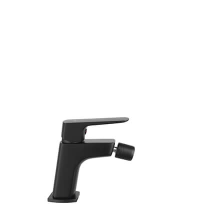 VITTO BLACK VERDELINE - Bidet standing mixer, black