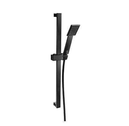 Horn Black - sliding shower set